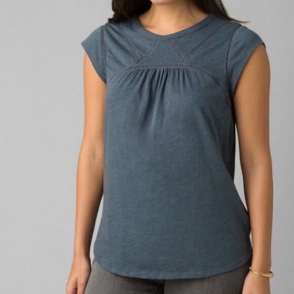 ✨prAna Privi Sz Small Top - Women's, Chalkboard✨ - Picture 1 of 10